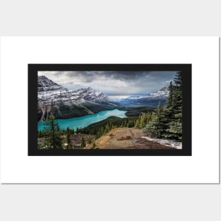 Lake Peyto Posters and Art